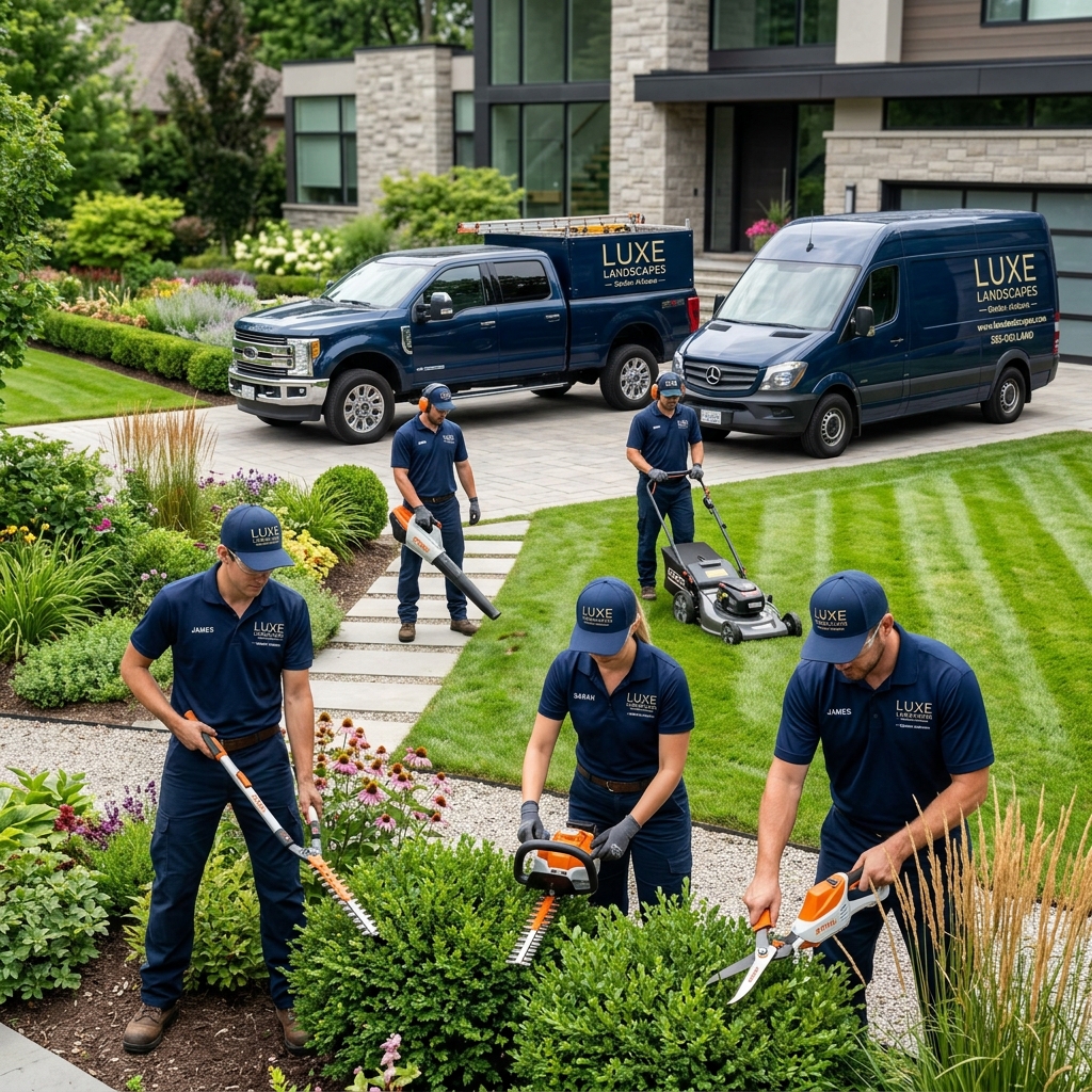 Professional Lawncare and Maintenance team